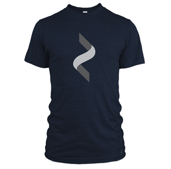 Helix Performance T-Shirt - Heather Navy