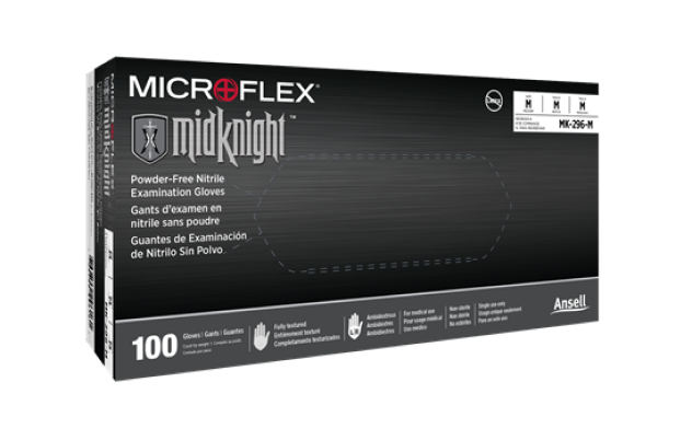 Microflex Nitrile Gloves, Box of 100